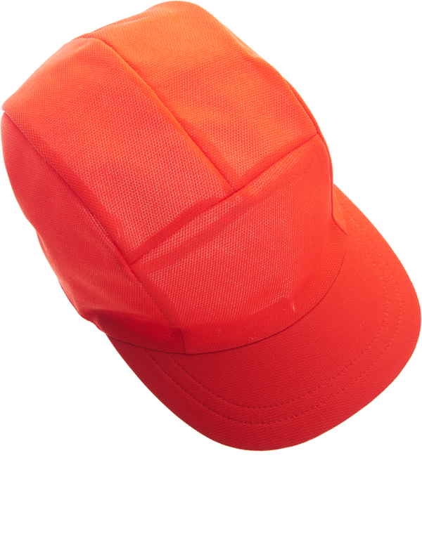 ニットカラー体操帽 ジェット型（アゴゴム付）｜商品紹介｜体育紅白帽 
