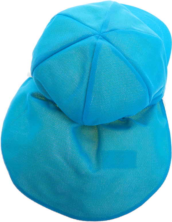 帽子 hulahulagirl ハイテック園児帽タレ付リムーバブル（取り外し式） 裏面黄タレ付